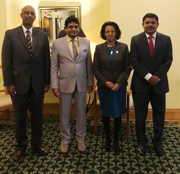Image 1-Meeting with Hirut Zemene State Minister of Foreign Affairs of Ethiopia