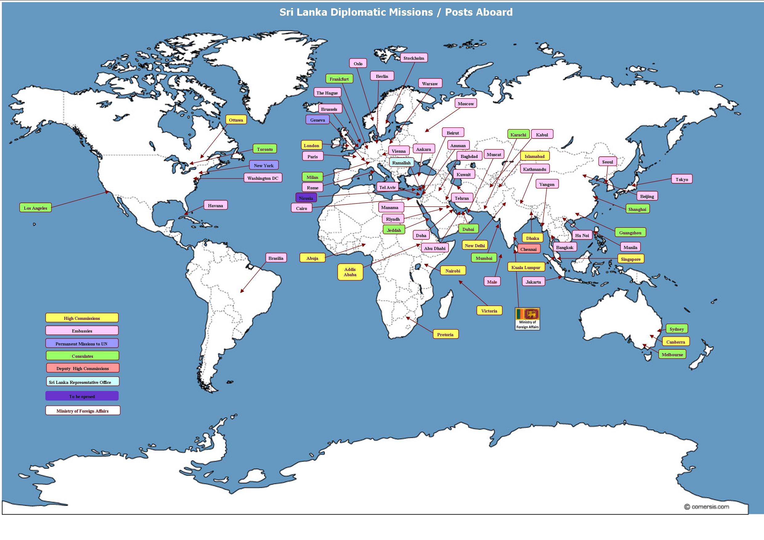 Mission map. Foreign Missions Map. Карта FPI.