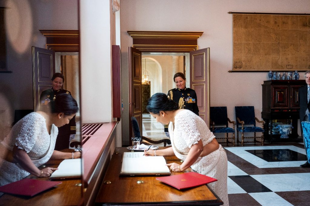 Sri Lanka Ambassador To The Kingdom Of The Netherlands, Presents ...