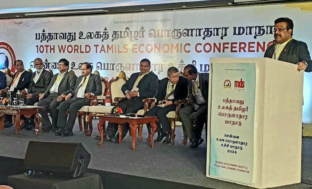 Deputy High Commissioner participates at the 10th World Tamil Economic