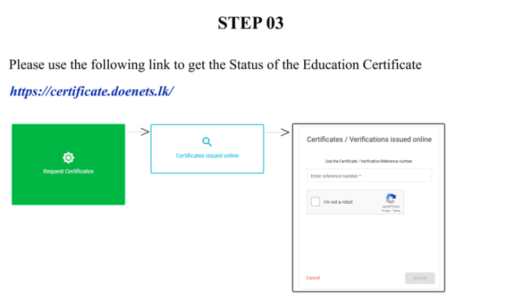 Certificates Issued By The Department Of Examinations – Ministry Of ...